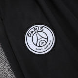 25/26 PSG Jordan Black Inkjet Kids Half Pull Tracksuit #E25132 (童装\半拉链)