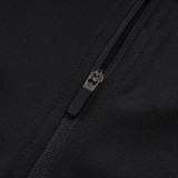 25/26 PSG Jordan Black Inkjet Kids Half Pull Tracksuit #E25132 (童装\半拉链)