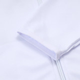 25/26 Germany White Half Pull Tracksuit #E25150 (童装四星\半拉链)
