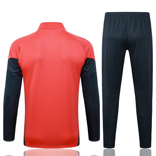 25/26 Bayern Orange Jacket Tracksuit# E25141童装