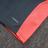 25/26 Bayern Grey Half Pull Tracksuit #B2590 (半拉链)