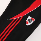 25/26 River Plate Black Jacket Tracksuit#01
