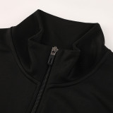 25/26 River Plate Black Jacket Tracksuit#01