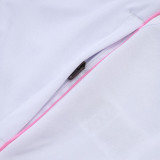 25/26 JUV White Kids Jacket Tracksuit #E25118童装