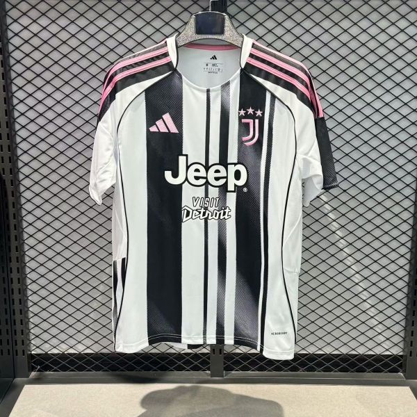25/26 JUV Home Customized Fan Shirt / Jersey