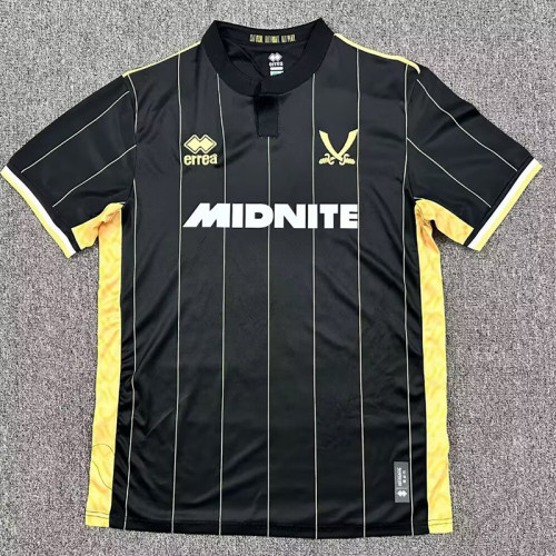 25/26 Sheffield Ｇoalkeeper Black Fans Soccer Jersey