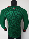 26/27 Mexico Home Long Sleeve Player Version Soccer Jersey长袖