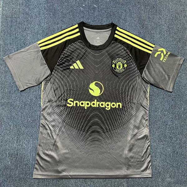 25/26 Man Utd Special Edition Grey Fans Soccer Jersey
