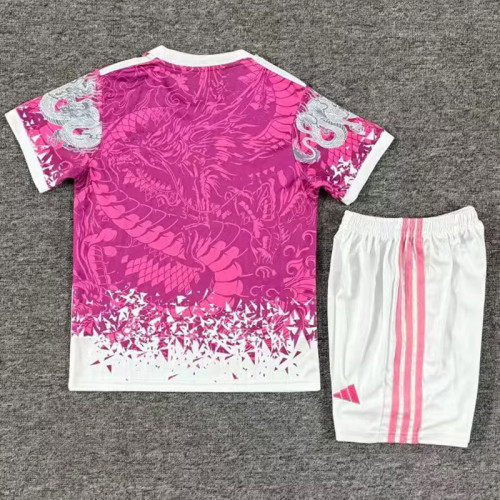 25/26 RMA Dragon Edition Purple White Kids Soccer Jersey