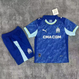 25/26 Marseille Third Kids Soccer Jersey