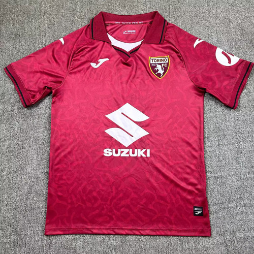 25/26 Torino Home Fans Soccer Jersey