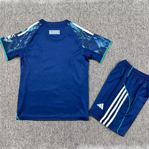 25/26 Leicester City Away Kids Soccer Jersey