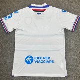 25/26 Sampdoria Away Fans Soccer Jersey