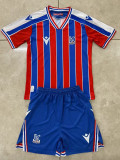 25/26 Crystal Palace Home Kids Soccer Jersey