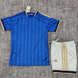 25/26 Italy Home  Kids Soccer Jersey