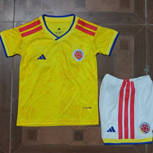 26/27 Colombia Home Kids Soccer Jersey