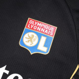 25/26 Marseille Black Player Version Training shirts &Black pants