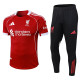 25/26 LIV Home  Player Version Soccer Jersey&Black pants