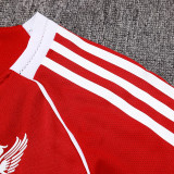 25/26 LIV Home  Player Version Soccer Jersey&Black pants