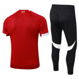 25/26 LIV Home  Player Version Soccer Jersey&Black pants
