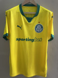 25/26  Palmeiras Yellow Third Fans Soccer Jersey