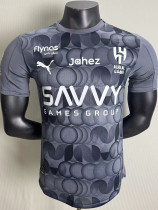25/26 Al-Hilal Grey Player Version Soccer Jersey