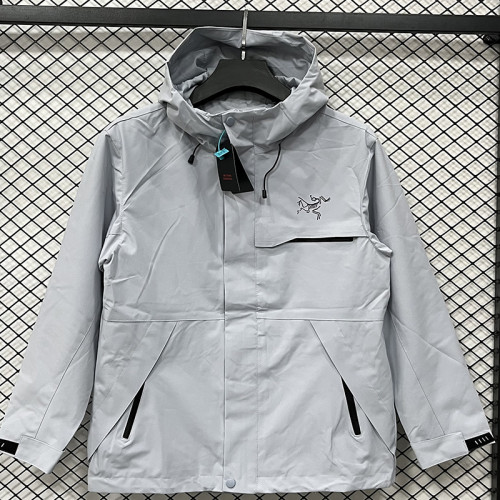 25/26 Archaeopteryx Grey Thickened Assault  Hooded Windbreaker #H003