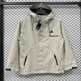 25/26ＡＤ Khaki Thickened Assault  Hooded Windbreaker #H004