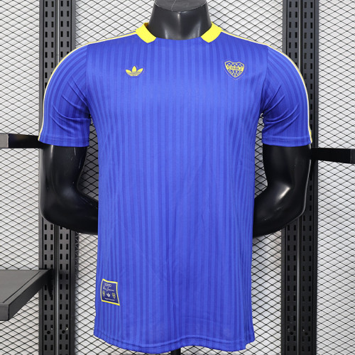25/26 Boca Juniors Leisure Edition Blue Player Version Soccer Jersey
