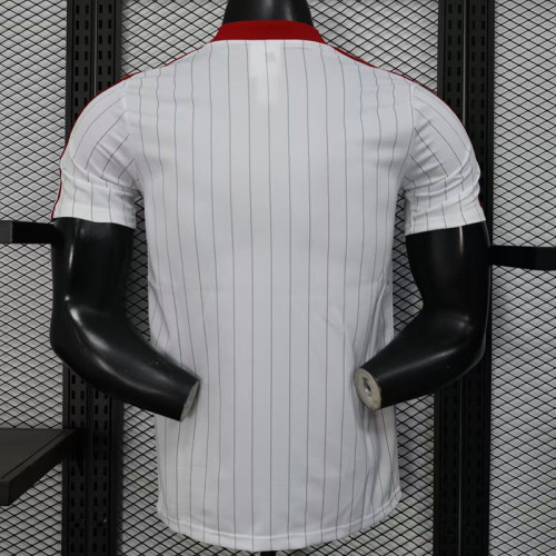 25/26 Man Utd Leisure Edition White Player Version Soccer Jersey