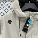 25/26 DESCENTE Khaki  Thickened Assault  Hooded Windbreaker #H003