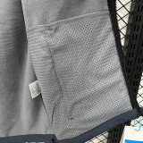 25/26 PSG Grey Thickened Assault Stand Collar Windbreaker (RK901立领加厚冲锋衣）