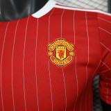 25/26 Man Utd Leisure Edition Red Player Version Soccer Jersey