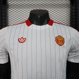 25/26 Man Utd Leisure Edition White Player Version Soccer Jersey