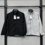 25/26 RK907JD BlackThickened Assault Stand Collar Windbreaker (立领加厚冲锋衣）