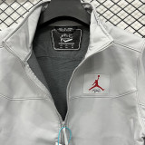 25/26 RK907JD Grey Thickened Assault Stand Collar Windbreaker (立领加厚冲锋衣）