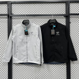 25/26 RK906 BlackThickened Assault Stand Collar Windbreaker (立领加厚冲锋衣）