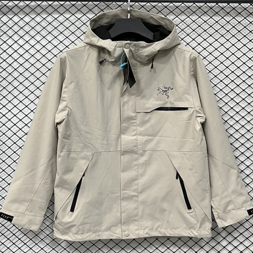 25/26 Archaeopteryx Khaki Thickened Assault  Hooded Windbreaker #H003