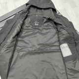 25/26 NK Black Thickened Assault  Hooded Windbreaker #H001