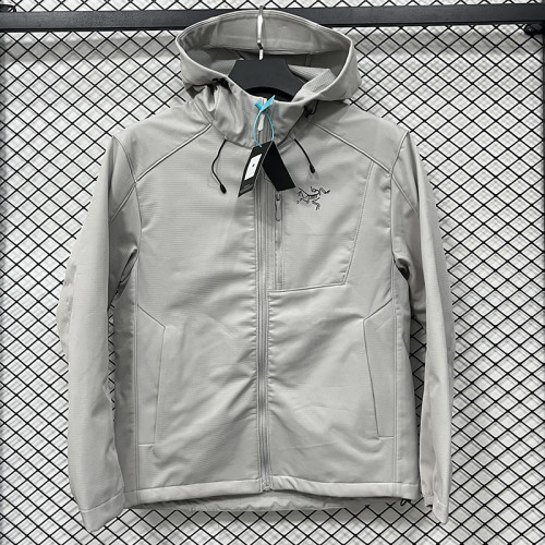 25/26 RK Archaeopteryx Grey Thickened Assault  Hooded Windbreaker#1101 (加厚冲锋衣）