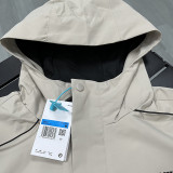 25/26 NK Khaki Thickened Assault  Hooded Windbreaker #H001