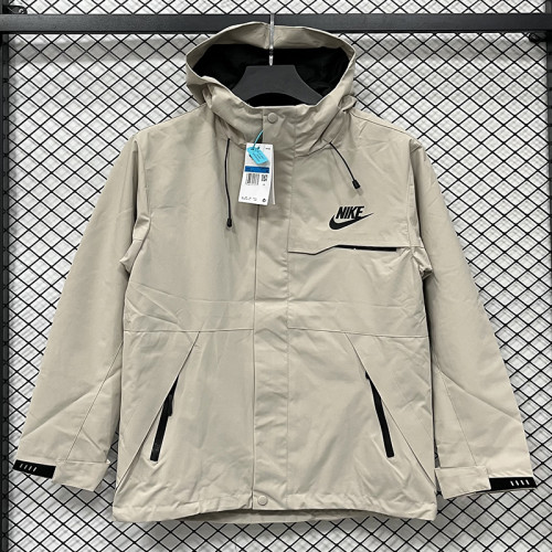 25/26 NK Khaki Thickened Assault  Hooded Windbreaker #H001