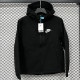 25/26 NK Black Thickened Assault  Hooded Windbreaker# RK1102 (加厚冲锋衣）