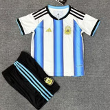 26/27 Argentina Home Kids Soccer Jersey