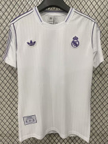 25/26 RMA Retro Editio White Fans Soccer Jersey