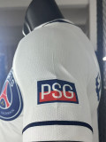 25/26 PSG White Casusl Edition Player Version Baseball jersey球员版　