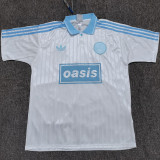 25/26 Live'25 OASIS White Blue With No25 Tour Soccer Jersey#带25号