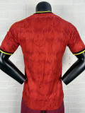 25/26 Belgium Home Player Version Soccer Jersey