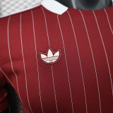 25/26 Ajax Retro Commemorative Edition Red Player Version Soccer Jersey