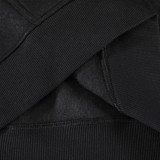 25/26 BAR Snake Pattern Fleece Black Hoody(加绒）